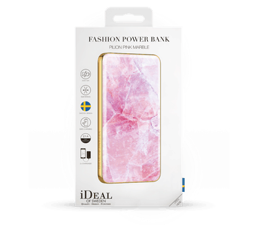 iDeal of Sweden IDEAL FASHION POWER BANK PILION ON POWER BANK PILION PINK MARBLE