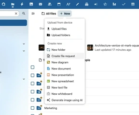 Nextcloud Files droop