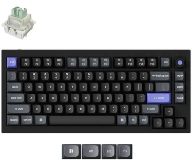 Keychron Q1 HE 8K Magnetische Schakelaar Bedrade Toetsenbord