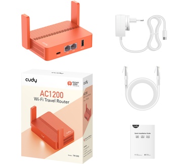 Cudy AC1200 Wireless Mini VPN Router with USB