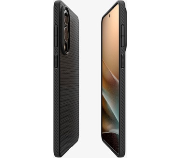 Spigen Liquid Air TPU Back Cover Samsung Galaxy S25 Edge Zwart