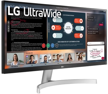 LG 29WN600 Grijs, Wit