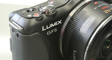 Panasonic Lumix GF5 grip