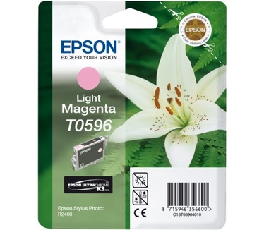 Epson inktpatroon Light Magenta T0596 Ultra Chrome K3