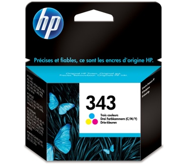 HP 343 Tri-colour Inkjet Print Cartridge