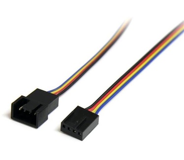 Startech.com 30cm 4-pins Verlengkabel voor Ventilatorvoeding