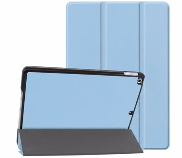 Imoshion Trifold Bookcase voor de Apple iPad 9 (2021) 10.2 inch / iPad 8 (2020) 10.2 inch / iPad 7 (2019) 10.2 inch, Blauw