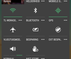 Android 5.0 op HTC One M8