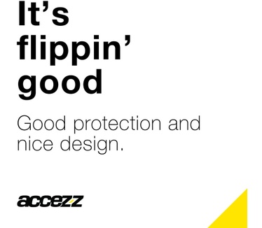 Accezz Flipcase (Galaxy A21s) Zwart