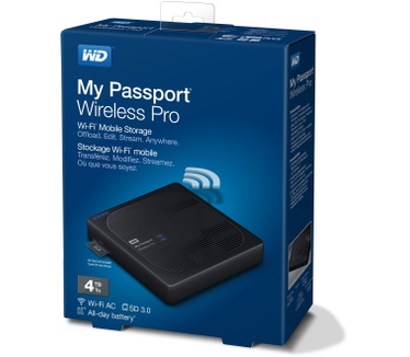 WD My Passport Wireless Pro 4TB