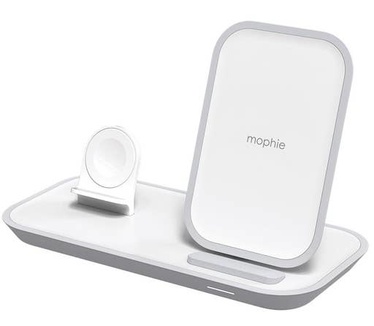 Mophie 2-in-1 wireless charging stand with EU Plug Adapter
