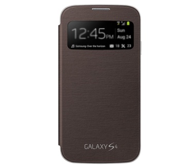 Samsung Galaxy S 4 S-View Cover Bruin