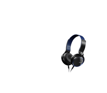Sony MDR-XB400 Blue (Blauw, Zwart)