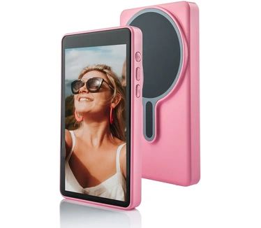 Mojogear VS3 Selfie Vlog Monitor draadloos + bedraad - Roze