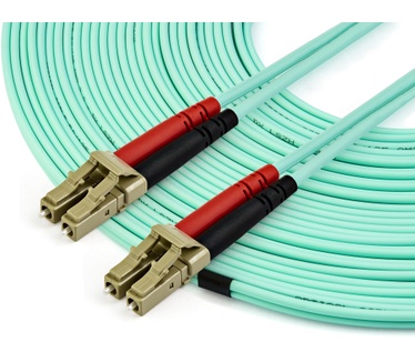 Startech.com 15 m OM3 LC naar LC Multimode Duplex optische glasvezel netwerkkabel Blauw
