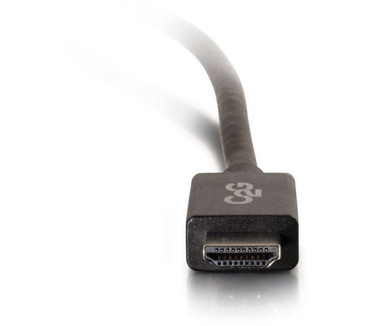CablesToGo 3m DisplayPort mannelijk naar HD mannelijke adapterkabel - Zwart