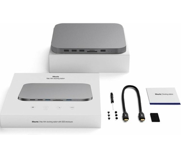 iMounts Mac Mini 2018/M1 hub docking station Grijs