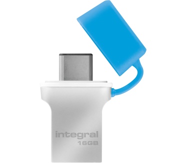 Integral Fusion USB Type-C Flash Drive 16GB Aluminium