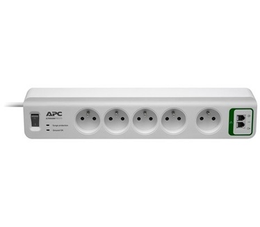 APC Essential SurgeArrest 5 outlets with Phone Protection 230V France
