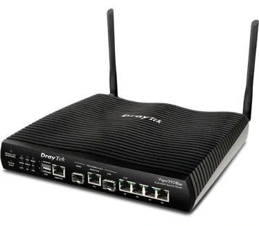 DrayTek Vigor 2928 10 Gigabit multi-WAN breedband router 1x SFP+ 10Gbps slot (WAN), 1x 10GbE WAN/LAN