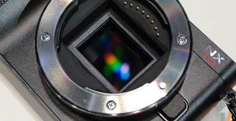 Samsung NX200 sensor