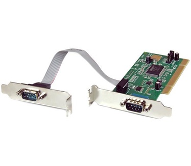 Startech.com 2-poort PCI Low Profile RS232 Seri