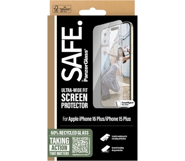 PanzerGlass SAFE by PG Scrn iPhone 16 6.7Inch UWF