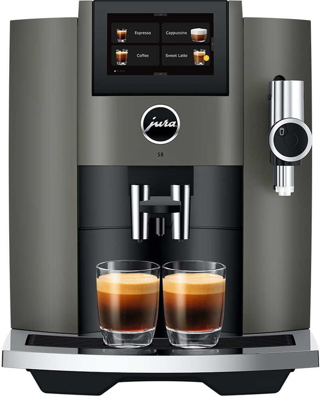 Jura S8 Dark Inox (EB) Kenmerken Tweakers