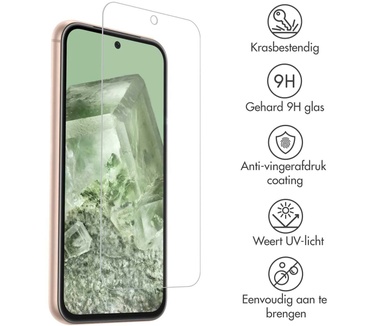 Accezz Gehard Glas Screenprotector 2-pack Google Pixel 8a