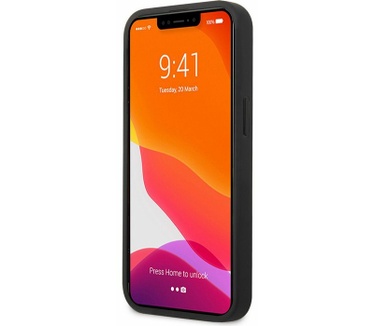 Mercedes-Benz Meshed Hard Case - Apple iPhone 13 (6.1") - Zwart Zwart