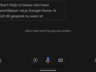 Albert Heijn-app op Google Assistent werkt niet meer, november 2020