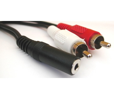 Sandberg Adapter MiniJack-F->2xRCA-M