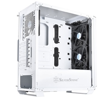 Silverstone Primera PM02 - Tower - ATX - ohne Netzteil (ATX / PS/2) - weiß - USB/Audio