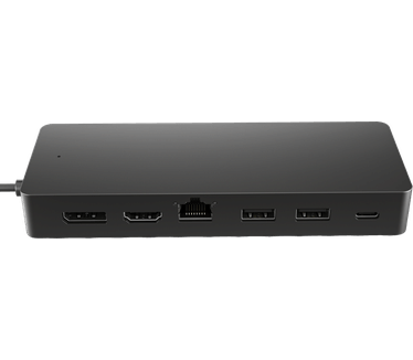 HP Universal USB-C Multiport Hub - Zwart