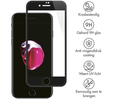 Selencia Gehard Glas Premium Screenprotector iPhone 8 Plus / 7 Plus