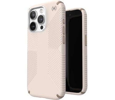 Speck Presidio2 Grip Apple iPhone 15 Pro Bleached Bone - with Microban