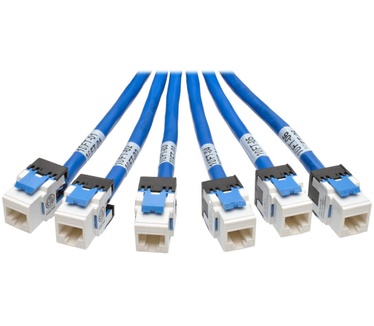Tripp-Lite Cat6/Cat6a, 10ft Blauw
