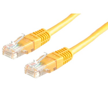 Roline UTP Patch Cable Cat5e, Yellow, 7m