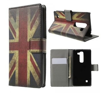 qMust LG Spirit (4G) wallet case - hoesje met stand - UK