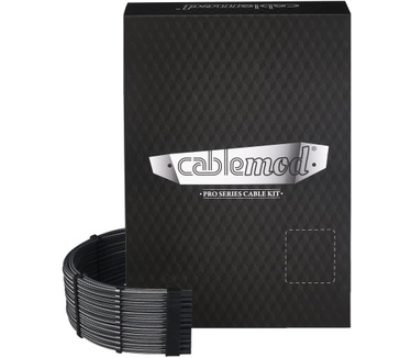Cablemod PRO ModMesh C-Series AXi, HXi & RM Cable Kit Carbon Zwart