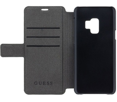 Guess 4G Wallet Book Case voor Samsung Galaxy S9 - Grijs  Grijs