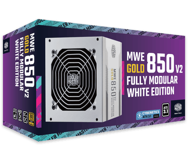 Cooler Master MWE Gold 850 V2 ATX 3.1, White Edition