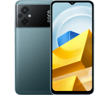 Poco M5,4GB intern, 128GB opslag Groen