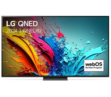 LG QNED87 (2024) 75" Zwart