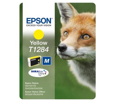 Epson Singlepack Yellow T1284 DURABrite Ultra Ink