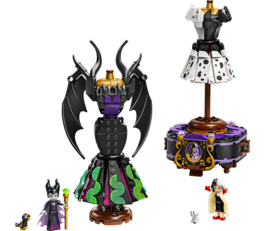 LEGO Disney De jurken van Maleficent en Cruella De Vil