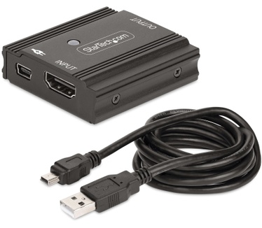 Startech.com 10m 8K 60Hz HDMI Signaal Booster, Actieve HDMI 2.1 Inline Repeater en Video Signaal Versterker tot 8K 60Hz/4K 144Hz, Compacte HDMI Kabel Verlenger, HDMI Extender/Amplifier
