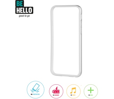 BeHello iPhone 6 / 6S Bumper Case Silver