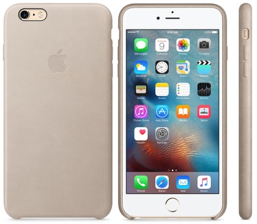 Apple iPhone 6s Plus Leather Case  Grijs