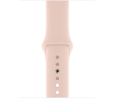 Apple Watch Series 5 (40mm) aluminium, sportbandje Zilver (Roze)
